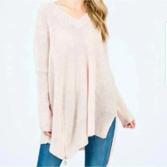 Light Pink Knit Sweater - Picture 3 of 6